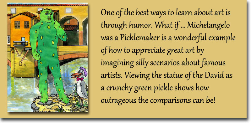 What if Michelangelo was a Picklemaker